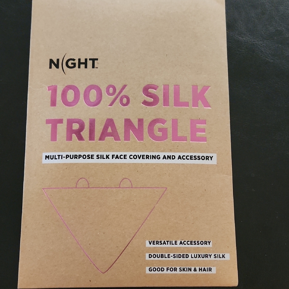 Discover Night 100% Silk Triangle Multiple Uses